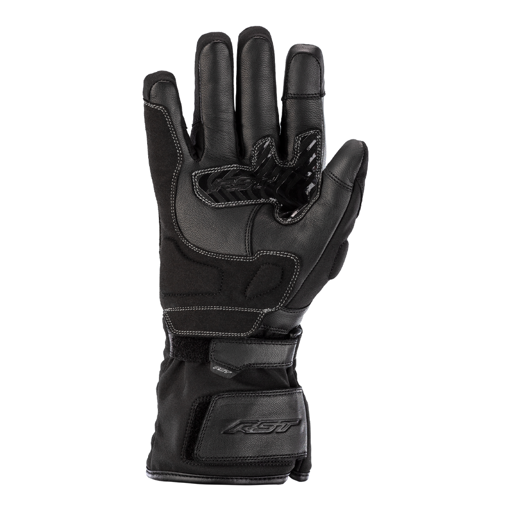 RST Storm 2 CE Waterproof Textile Gloves Black - FREE UK Shipping, FREE 365 Day Returns | Moto Central