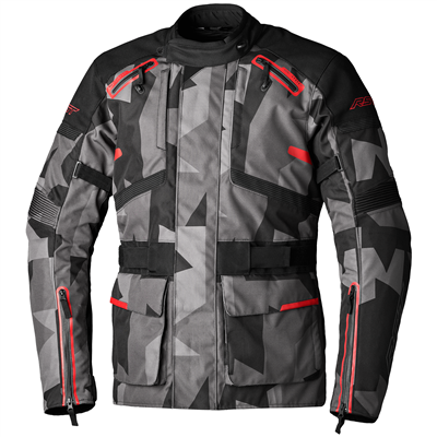 RST Endurance CE Textile Jacket Camo / Red