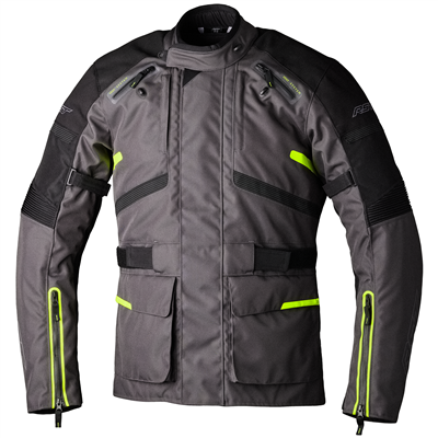 RST Endurance CE Textile Jacket Graphite / Fluo Yellow