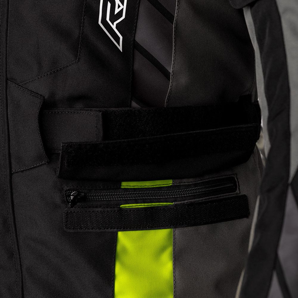 RST Alpha 5 CE Textile Jacket Black / Fluo Yellow