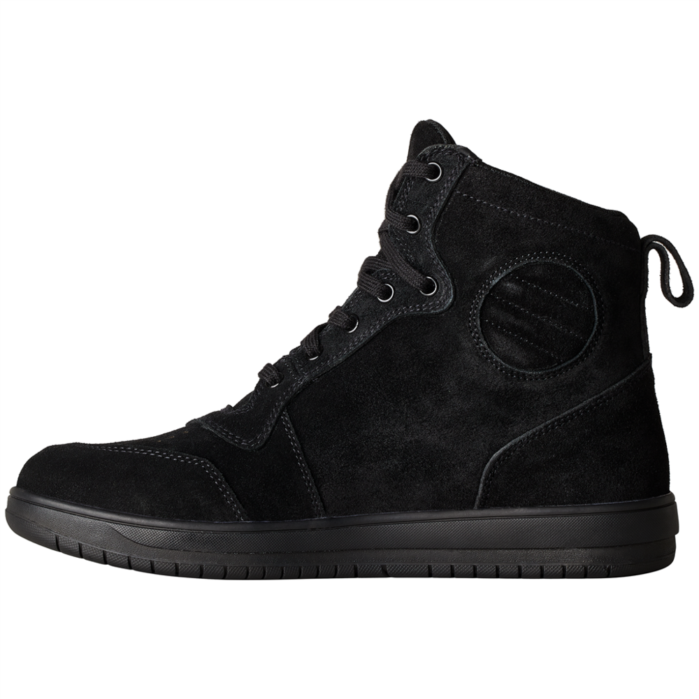 RST HiTop Moto Sneaker CE Boots Black Suede