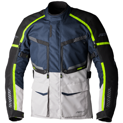 RST Maverick Evo CE Textile Jacket Navy / Silver