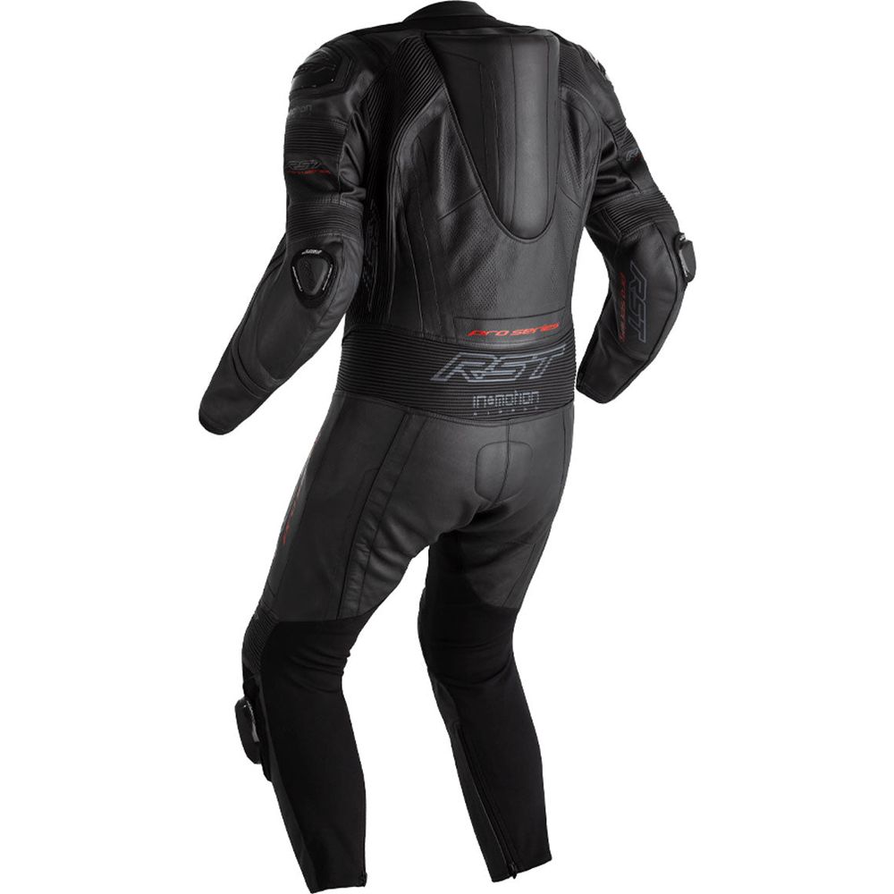 RST Pro Series Evo Airbag CE Leather Suit Black / Black