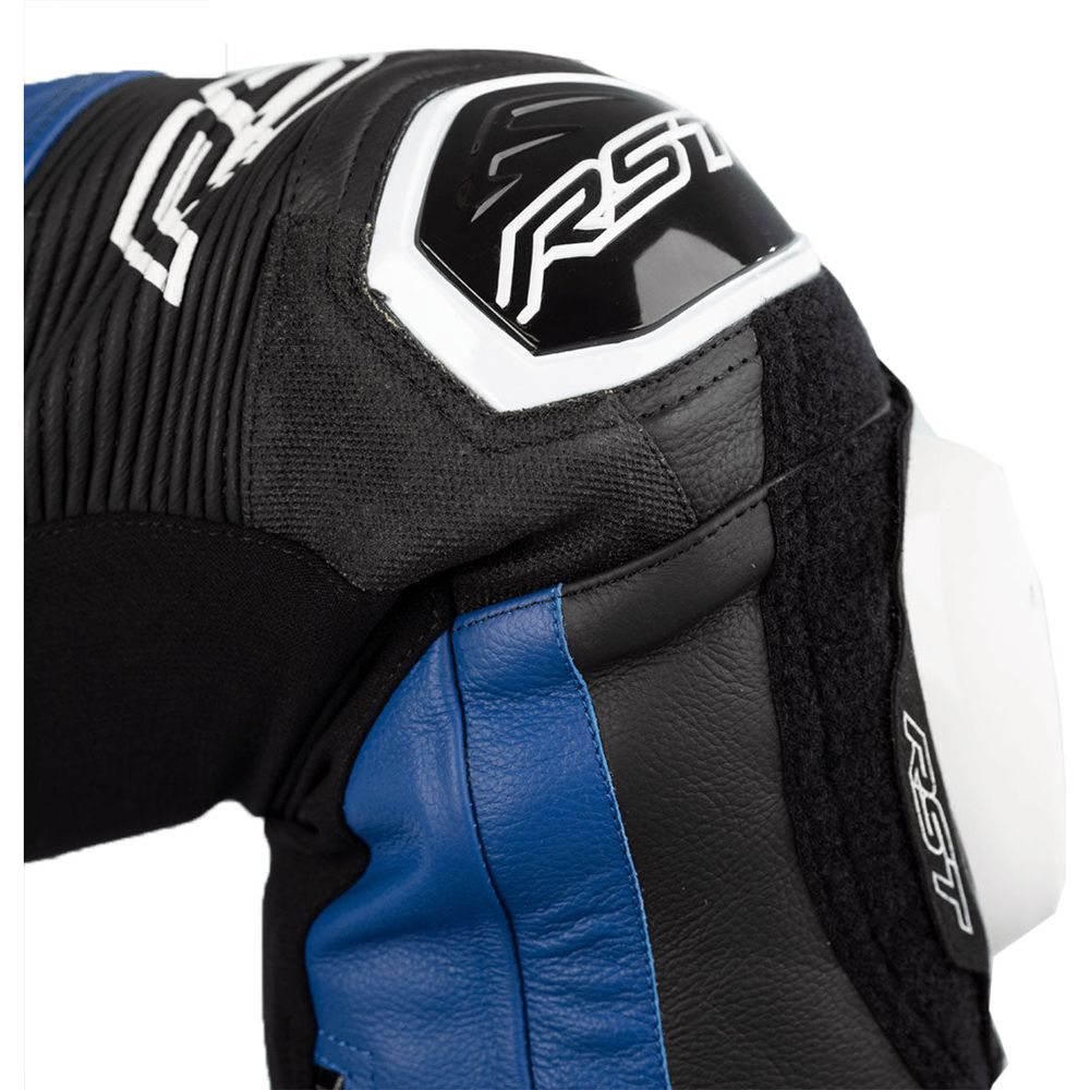 RST Pro Series Evo Airbag CE Leather Suit Black / White / Blue