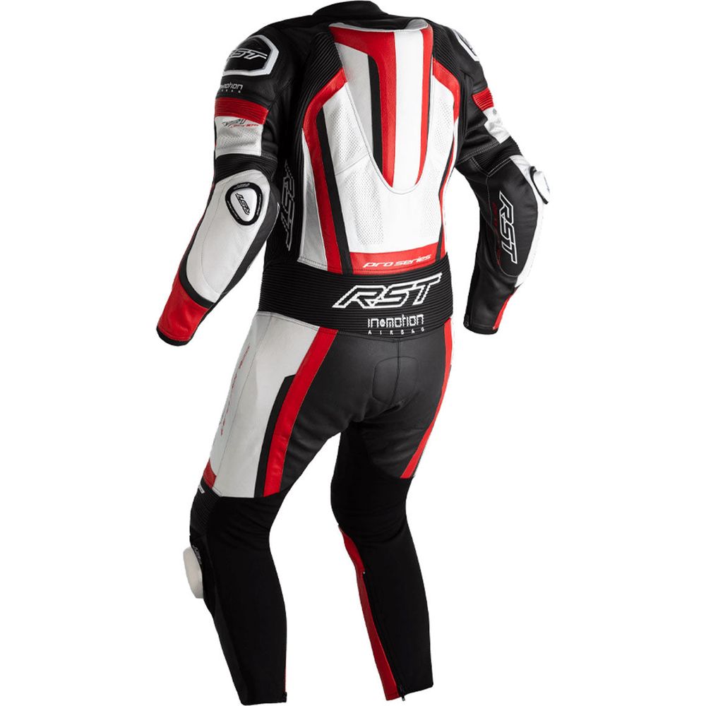 RST Pro Series Evo Airbag CE Leather Suit Black / White / Red