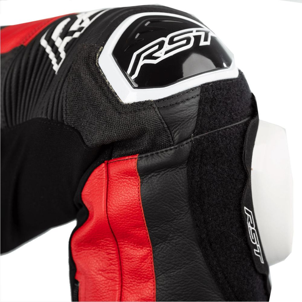 RST Pro Series Evo Airbag CE Leather Suit Black / White / Red