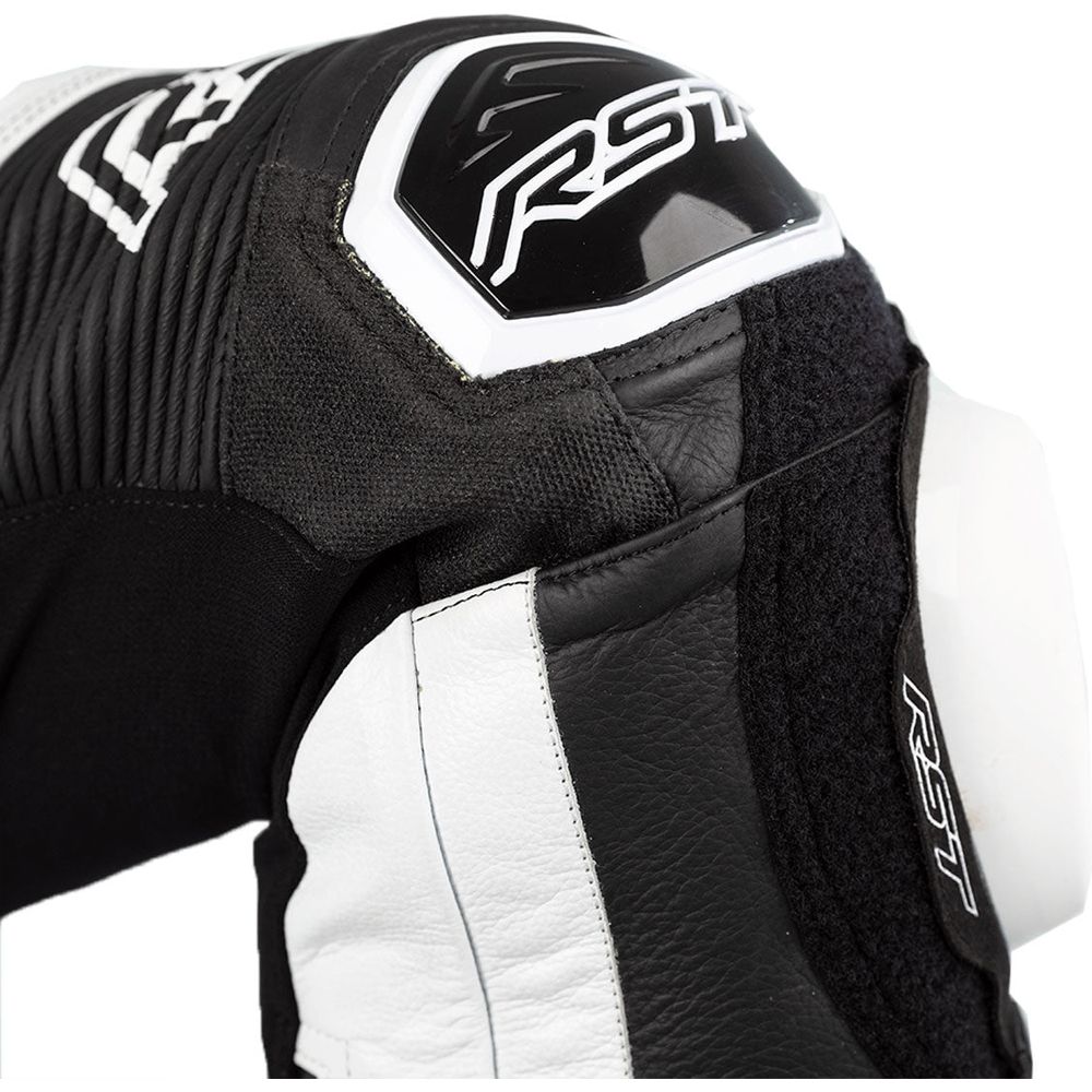 RST Pro Series Evo Airbag CE Leather Suit White / Black / White