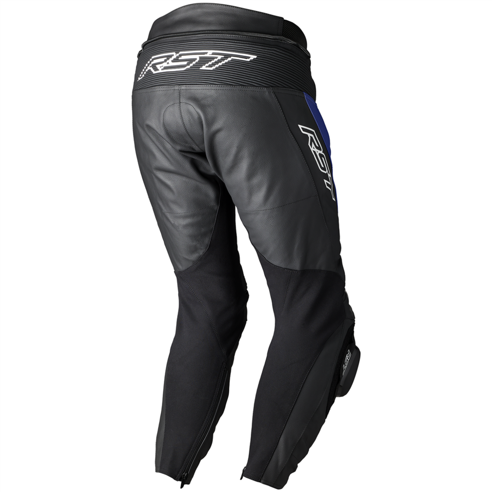 RST Tractech Evo 5 CE Leather Jeans Blue / Black / White - FREE UK Shipping, FREE 365 Day Returns | Moto Central