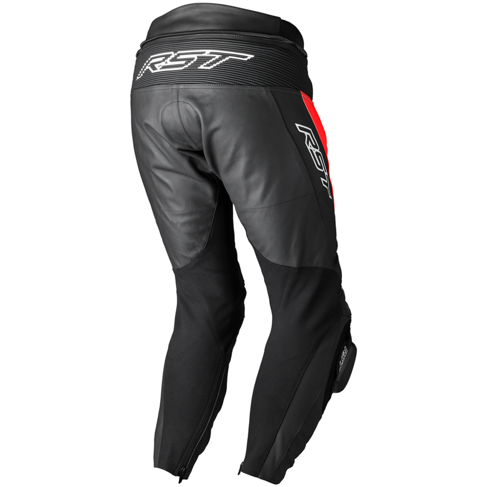 RST Tractech Evo 5 CE Leather Jeans Red / Black / White - FREE UK Shipping, FREE 365 Day Returns | Moto Central