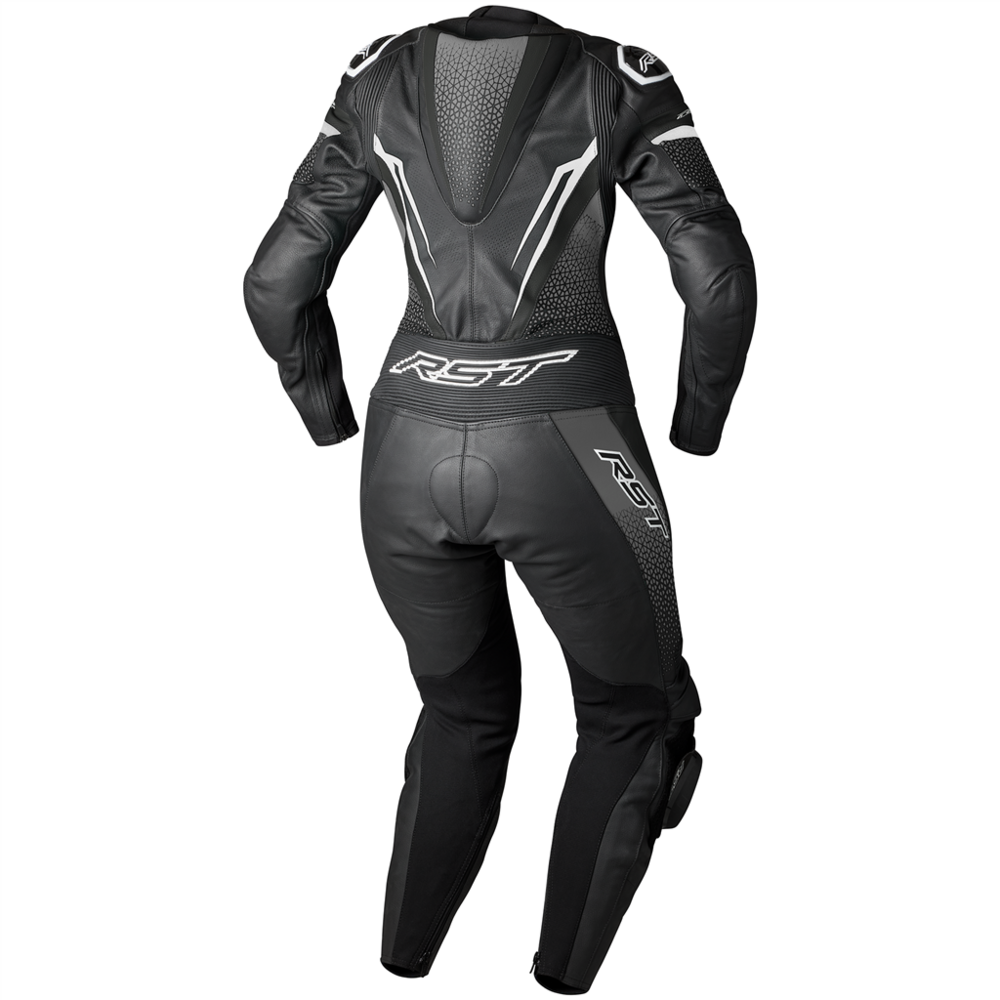 RST Tractech Evo 5 CE Ladies Leather Suit Black / White / Black