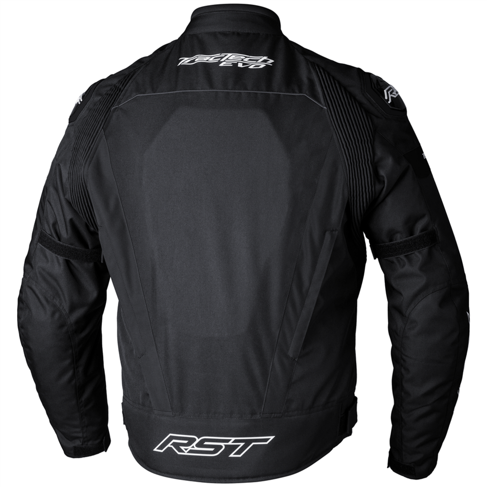 RST Tractech Evo 5 CE Textile Jacket Black / Black / Black - FREE UK Shipping, FREE 365 Day Returns | Moto Central