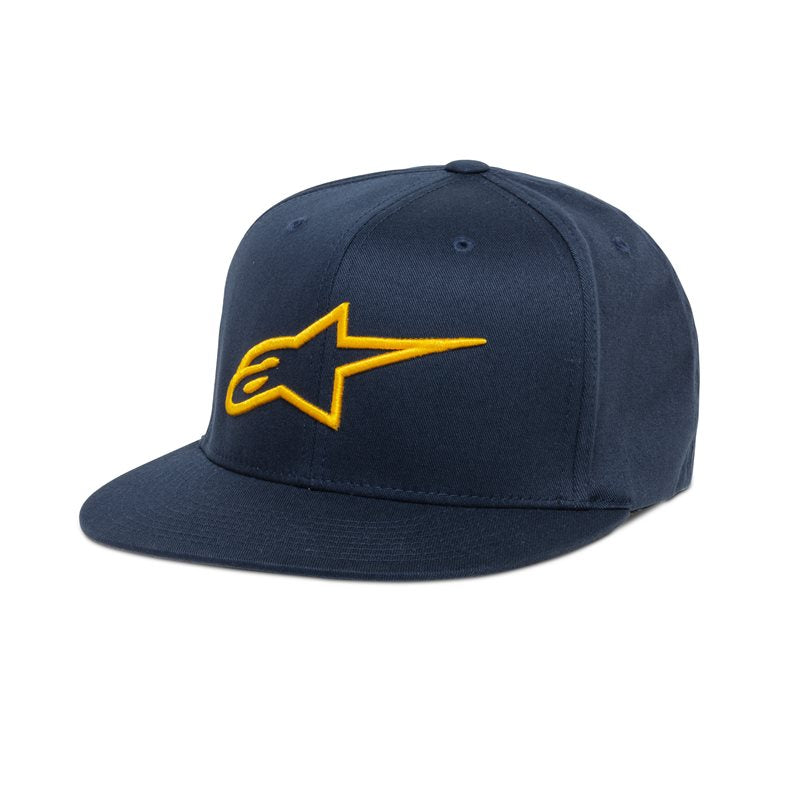 Alpinestars Ageless Flat Hat Navy / Gold