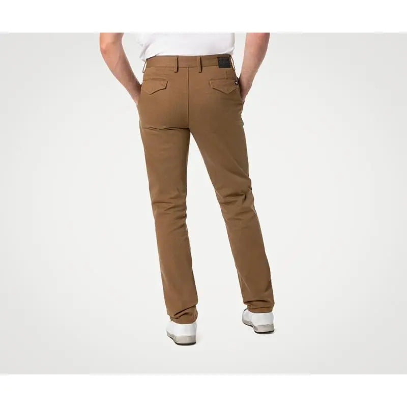 PMJ Sunset Chinos Cognac - FREE UK Shipping, FREE 365 Day Returns | Moto Central