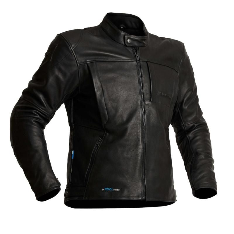 Halvarssons Racken Waterproof Leather Jacket Black