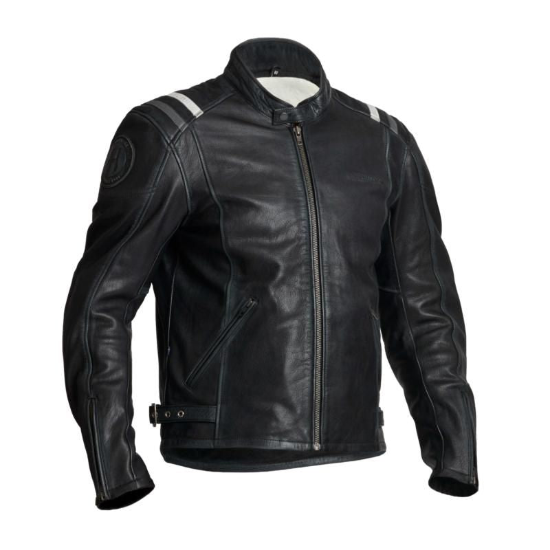 Halvarssons Skalltorp Classic Soft Leather Jacket Black