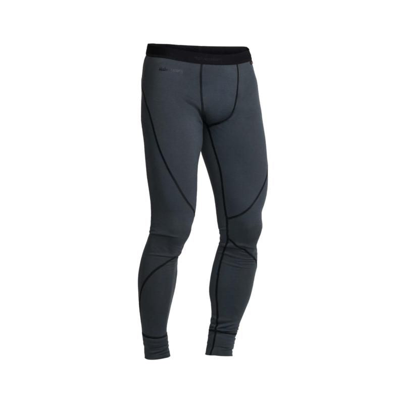 Halvarssons Comfort Long Johns Merino Wool Base Layer Leggings Grey