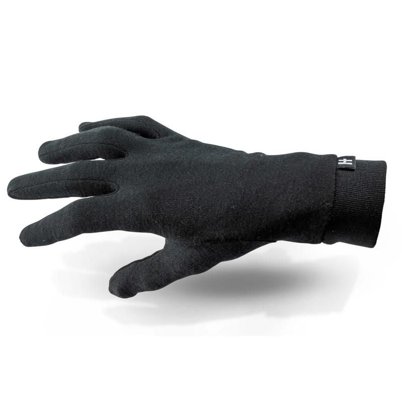 Halvarssons Wool Under Gloves Black