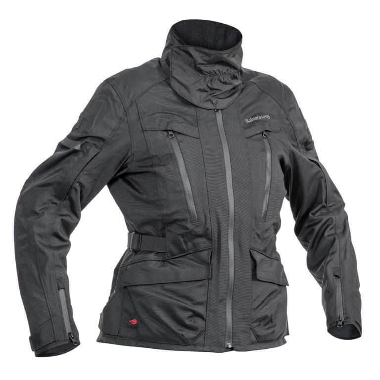 Halvarssons Gruven All Season Ladies Textile Jacket Black