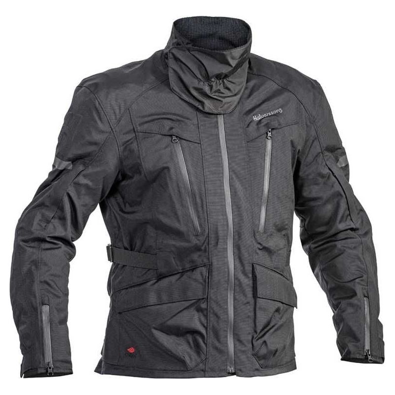 Halvarssons Gruven All Season Textile Jacket Black - FREE UK Shipping, FREE 365 Day Returns | Moto Central