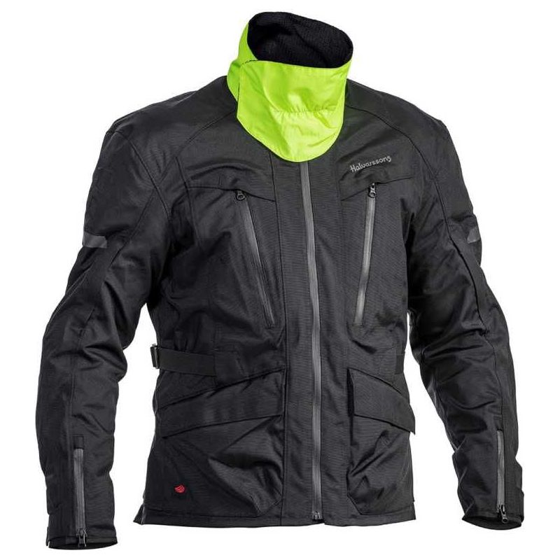 Halvarssons Gruven All Season Textile Jacket Black - FREE UK Shipping, FREE 365 Day Returns | Moto Central