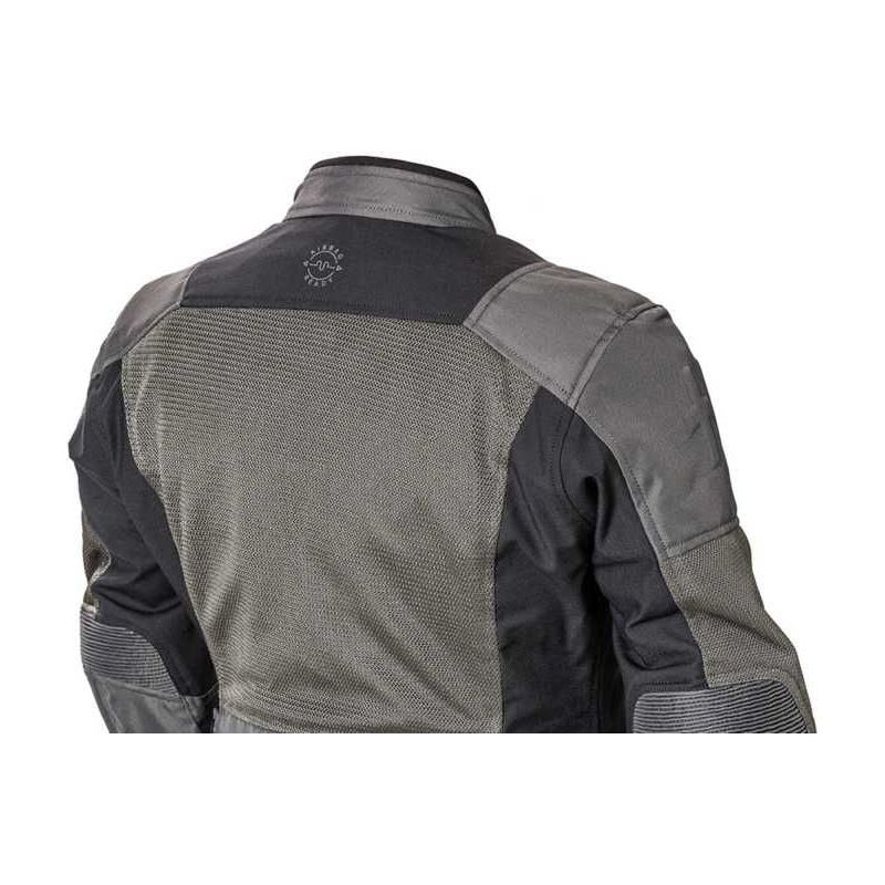 Halvarssons Arvika Summer Textile Jacket Grey - FREE UK Shipping, FREE 365 Day Returns | Moto Central