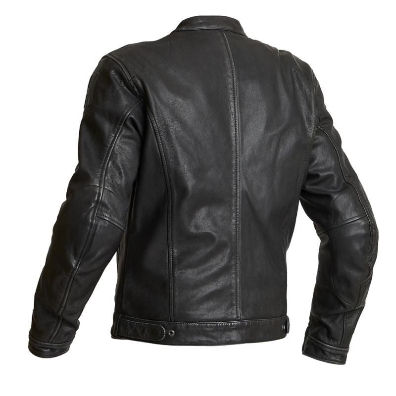 Halvarssons Idre Classic Leather Jacket Black