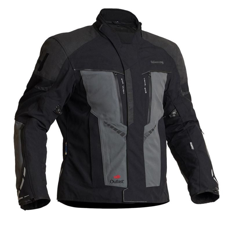 Halvarssons Premium Vansbro Touring Textile Jacket Black / Grey