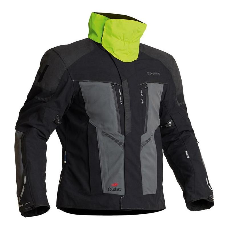 Halvarssons Premium Vansbro Touring Textile Jacket Black / Grey