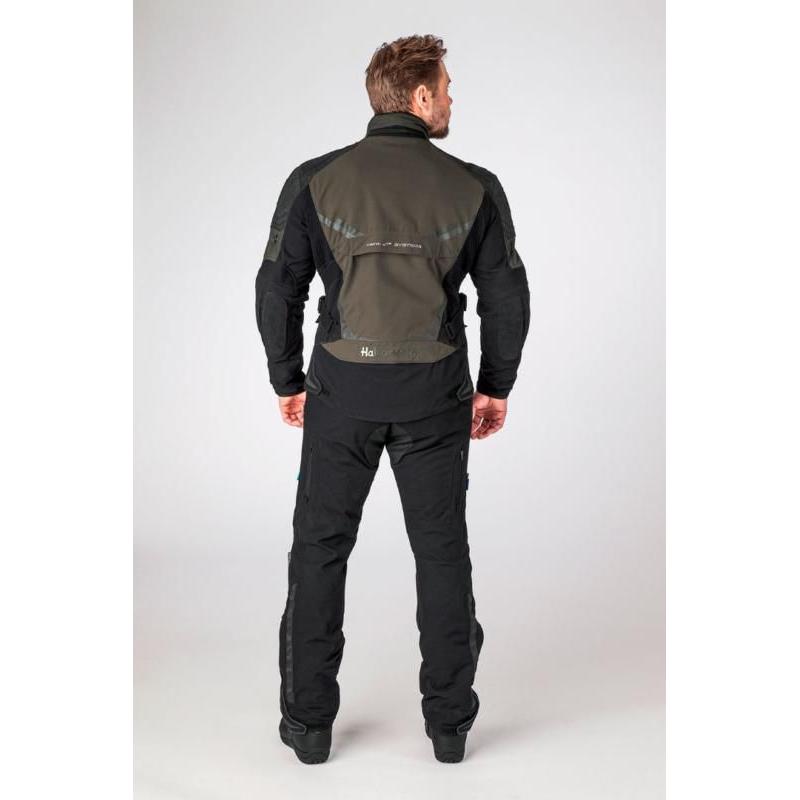 Halvarssons Mora All Season Textile Jacket Black / Green - FREE UK Shipping, FREE 365 Day Returns | Moto Central