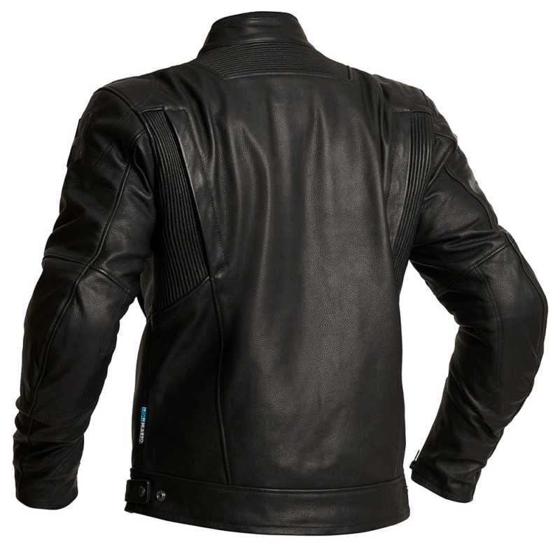 Halvarssons Racken Waterproof Leather Jacket Black Free Uk Delivery