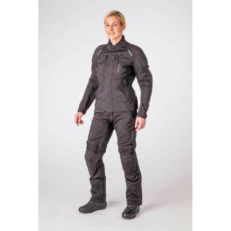 Halvarssons Jolen All Season Ladies Textile Jacket Black - FREE UK Shipping, FREE 365 Day Returns | Moto Central