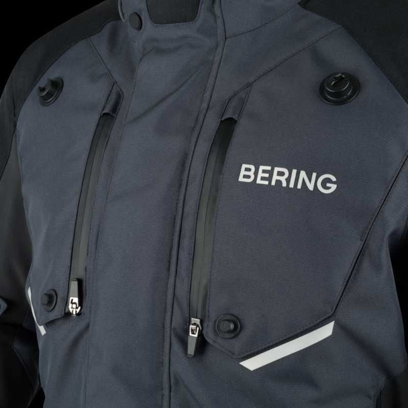 Bering Calgary Textile Jacket Black / Grey