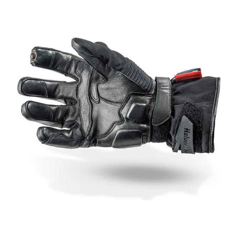 Halvarssons Butorp Touring Ladies Leather / Textile Gloves Black