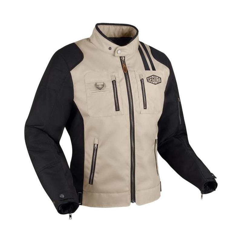 Segura Scorpio Textile Jacket Black / Taupe