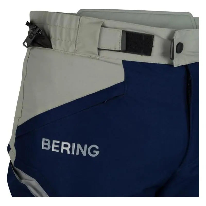 Bering Austral Gore-Tex Trouser Navy / Grey / Red - FREE UK Shipping, FREE 365 Day Returns | Moto Central