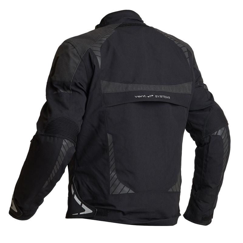 Halvarssons Premium Vansbro Touring Textile Jacket Black