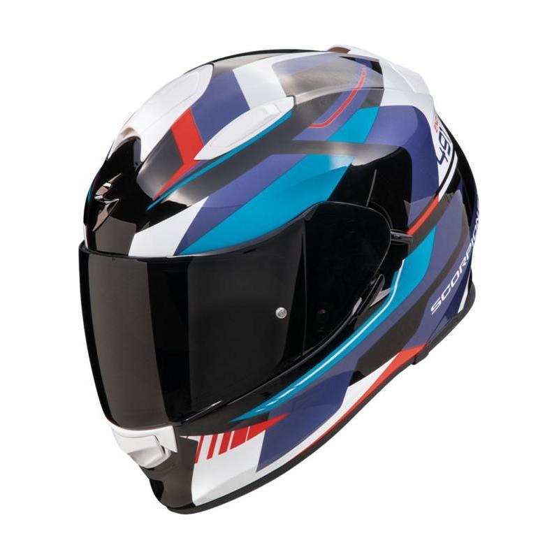 Scorpion EXO 491 Abilis Full Face Helmet Black / Blue / Red