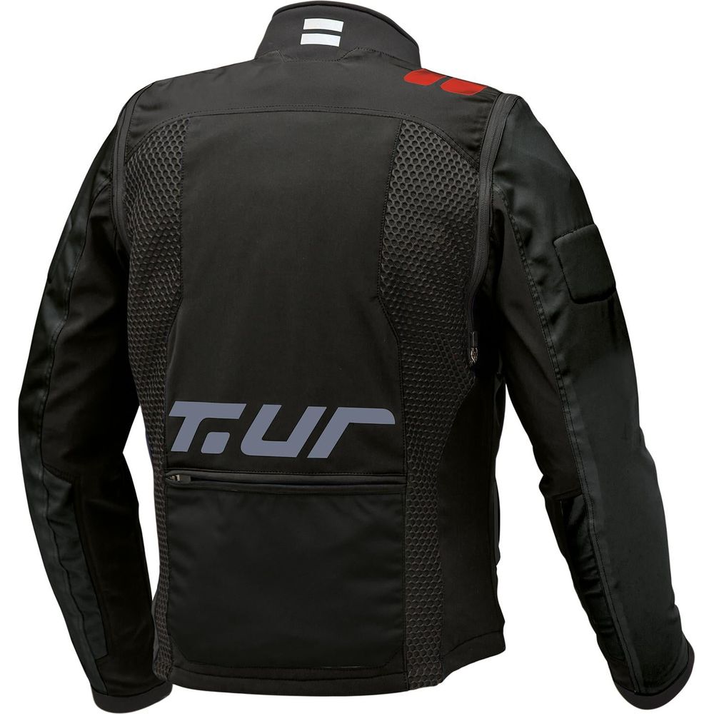 T.UR J-Three Arm Link Jacket Black