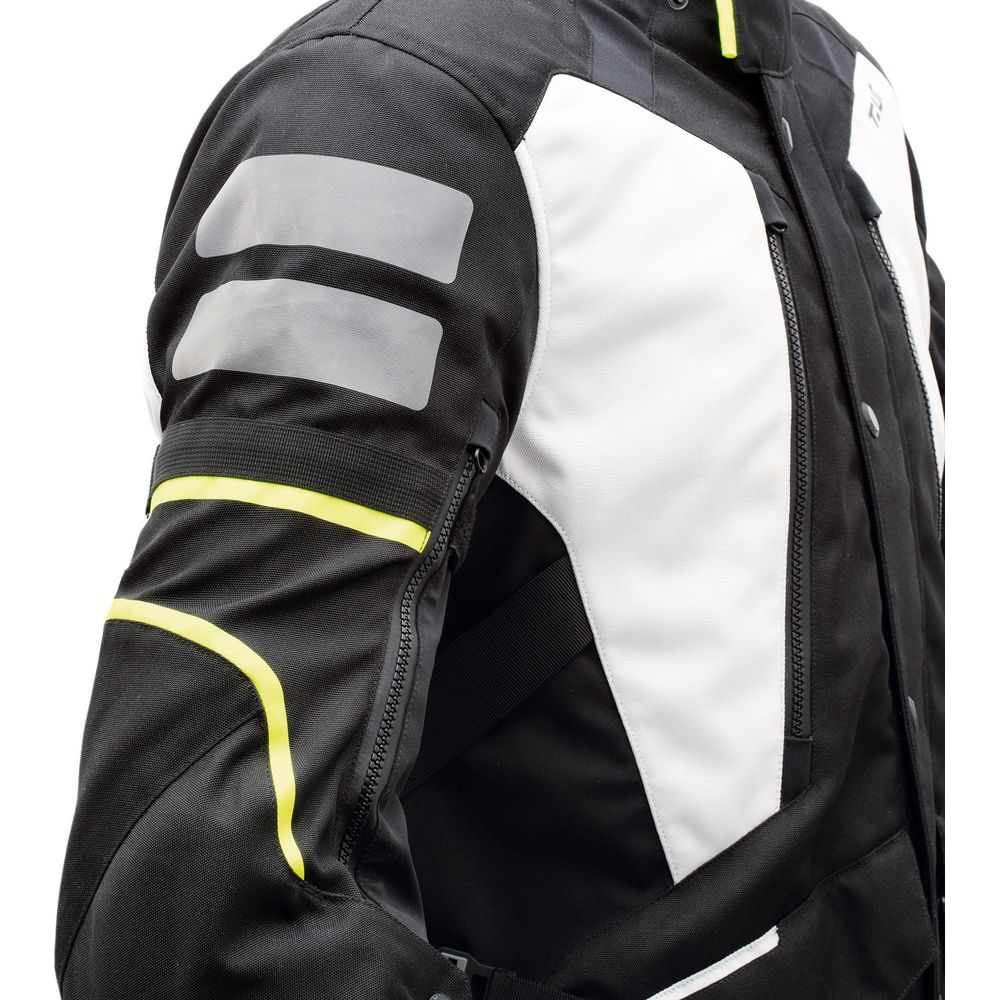 T.UR Himalaya Hydroscud Touring Jacket Black / Light Grey - FREE UK Shipping, FREE 365 Day Returns | Moto Central