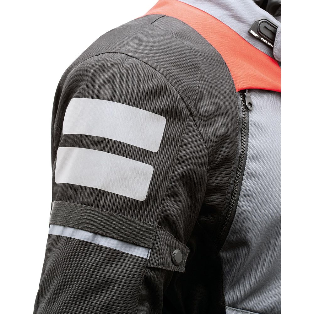 T.UR Nevada Hydroscud Touring Jacket Anthracite / Red  - FREE UK Shipping, FREE 365 Day Returns | Moto Central