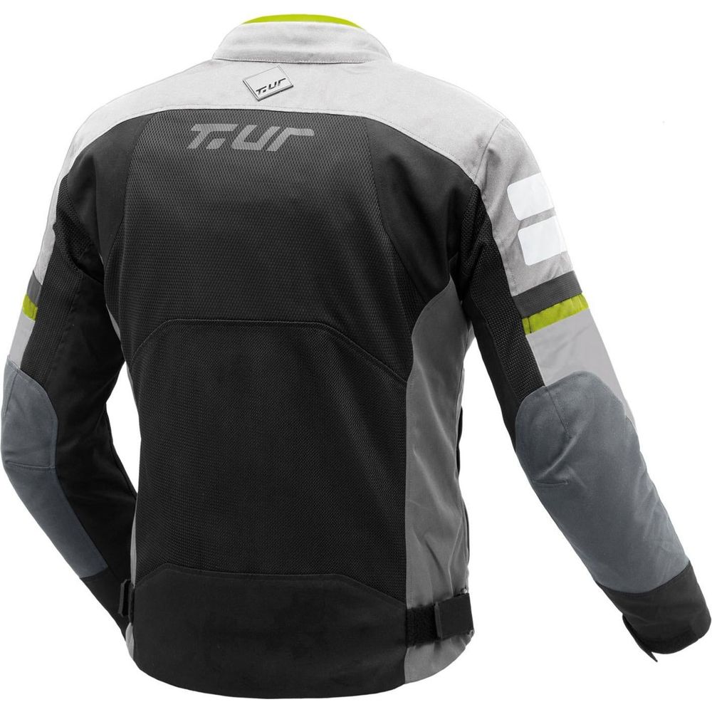 T.UR ETNA Hydroscud Touring Jacket Black / Ice  - FREE UK Shipping, FREE 365 Day Returns | Moto Central