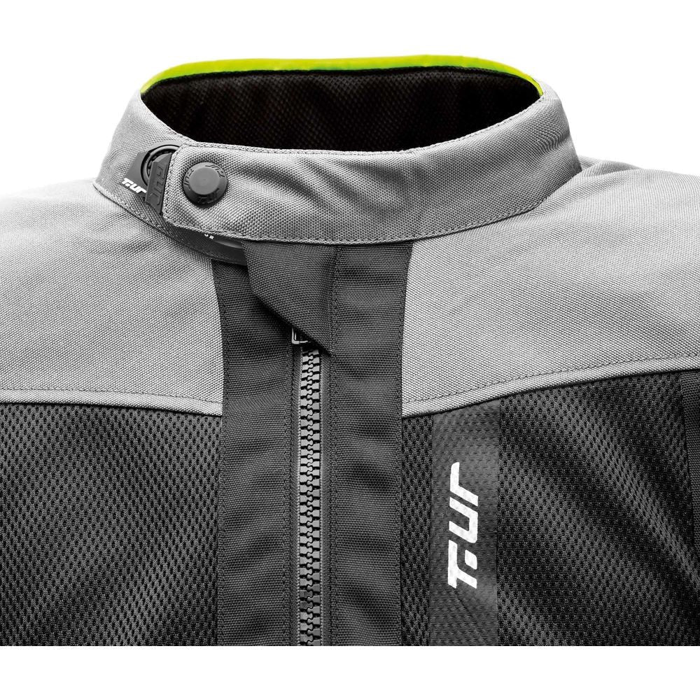 T.UR ETNA Hydroscud Touring Jacket Black / Ice  - FREE UK Shipping, FREE 365 Day Returns | Moto Central