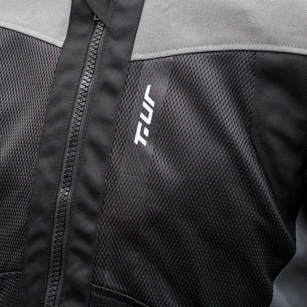 T.UR ETNA Hydroscud Touring Jacket Black / Ice  - FREE UK Shipping, FREE 365 Day Returns | Moto Central