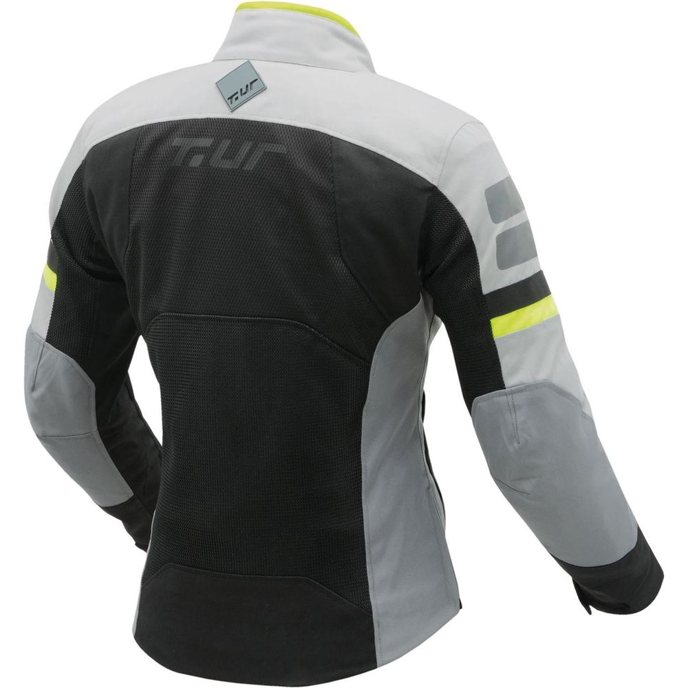 T.UR ETNA Hydroscud Ladies Touring Jacket Black / Ice  - FREE UK Shipping, FREE 365 Day Returns | Moto Central