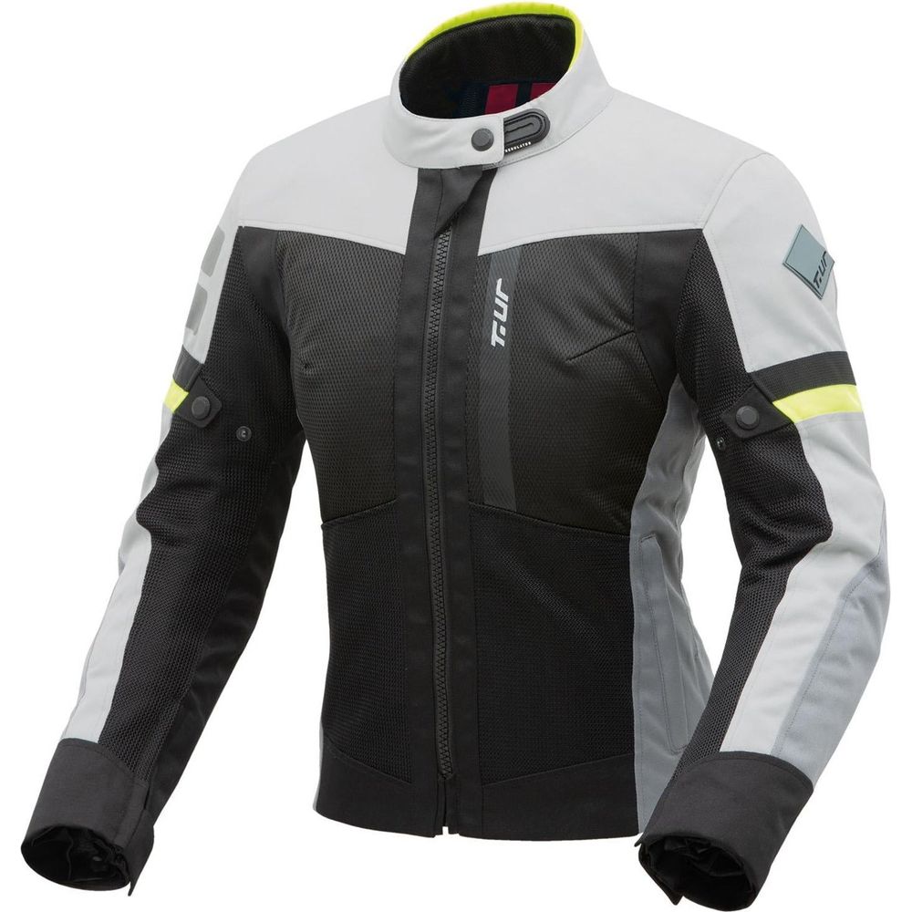 T.UR ETNA Hydroscud Ladies Touring Jacket Black / Ice