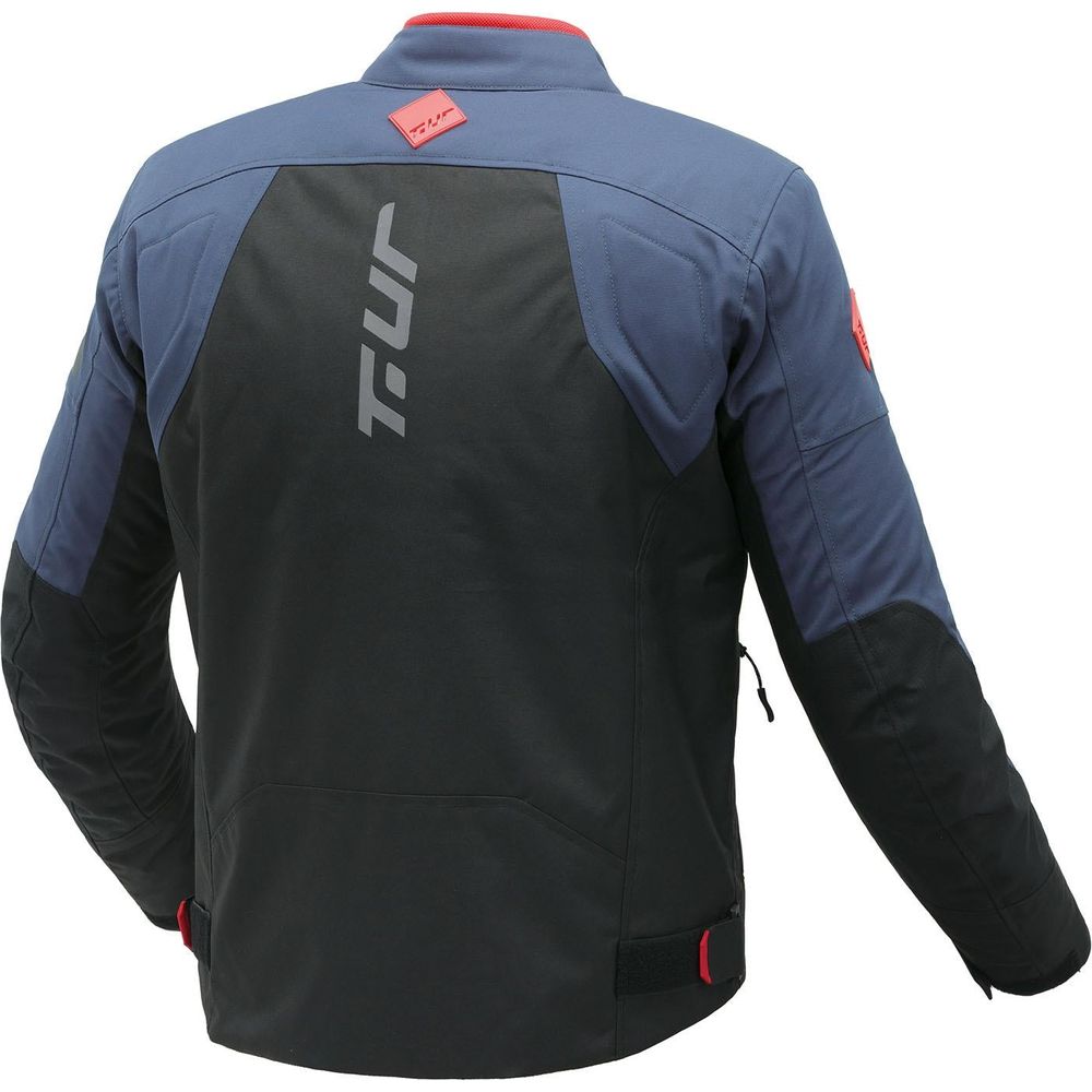 T.UR Tasmania Hydroscud Touring Jacket Black / Blue