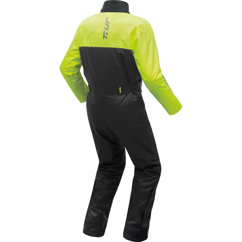 T.UR Fulltrip Hydroscud Rain Suit Black / Fluo Yellow  - FREE UK Shipping, FREE 365 Day Returns | Moto Central