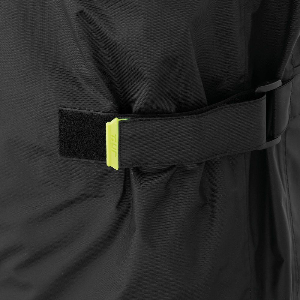 T.UR Roadtrip Hydroscud Rain Jacket Black / Fluo Yellow