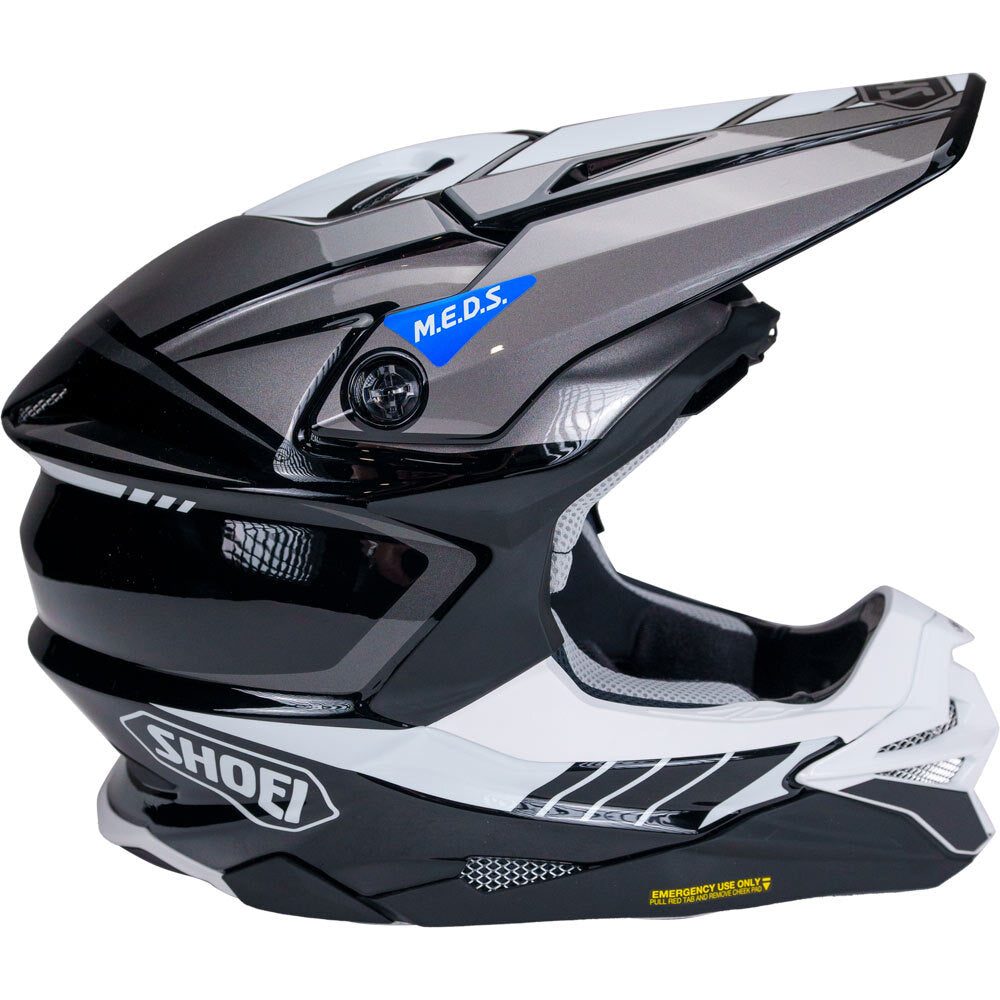 Shoei VFX-WR 06 Jammer TC5 Off-Road Helmet Black  - FREE UK Shipping, FREE 365 Day Returns | Moto Central