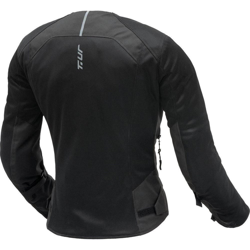 T.UR Airflow Shield Ladies Summer Jacket Black  - FREE UK Shipping, FREE 365 Day Returns | Moto Central